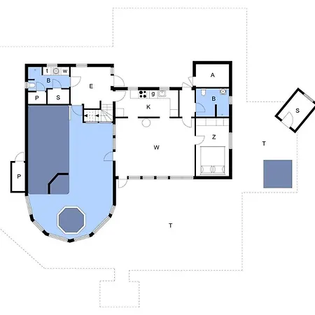 Bv120-blavand-ingridsvej-12 別荘